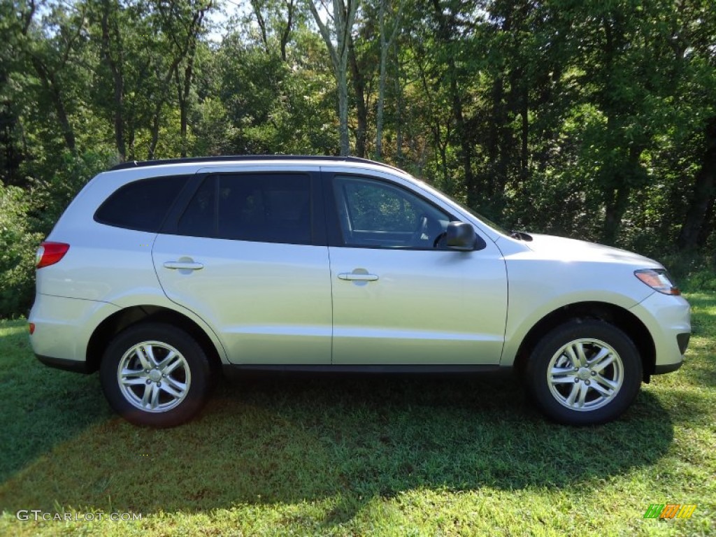 Moonstone Silver 2011 Hyundai Santa Fe GLS Exterior Photo #52958529