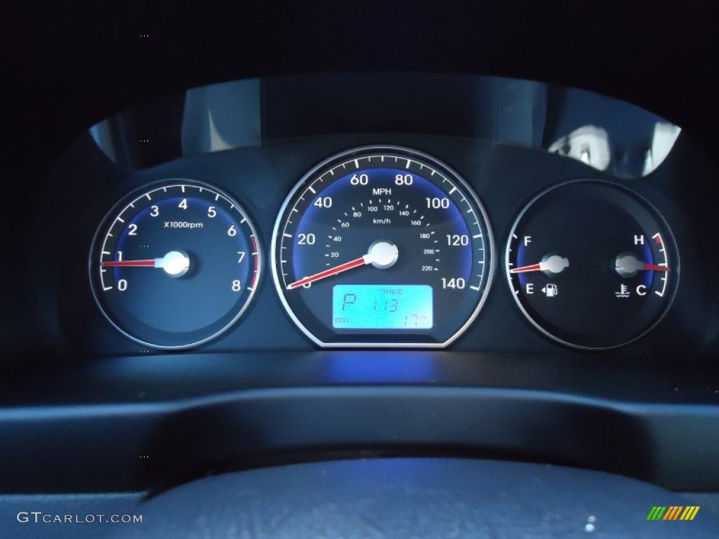 2011 Hyundai Santa Fe GLS Gauges Photo #52958721