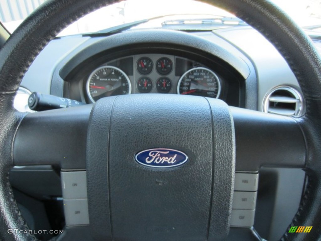 2005 F150 FX4 SuperCab 4x4 - Silver Metallic / Medium Flint Grey photo #26