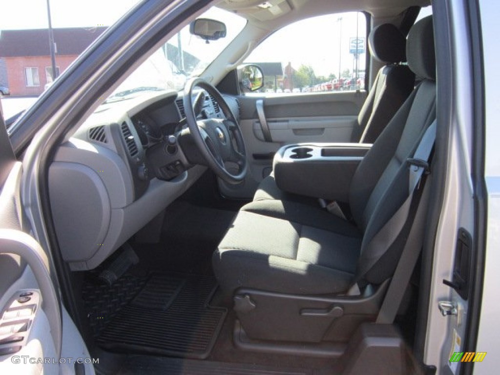 2011 Silverado 1500 Extended Cab - Sheer Silver Metallic / Dark Titanium photo #10