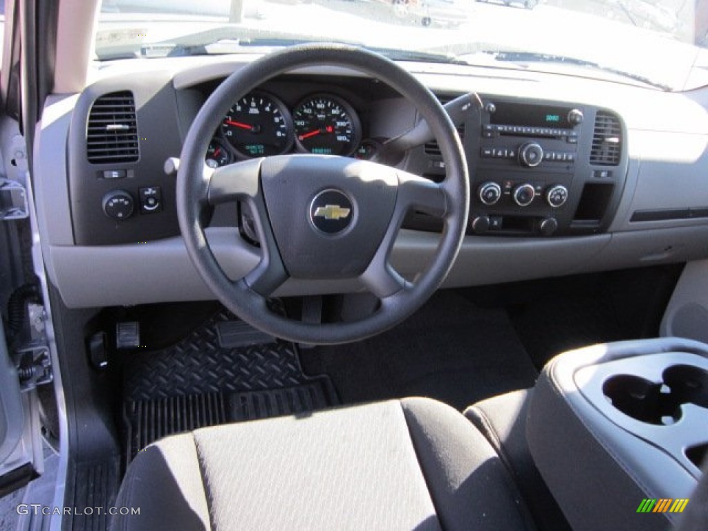 2011 Silverado 1500 Extended Cab - Sheer Silver Metallic / Dark Titanium photo #14