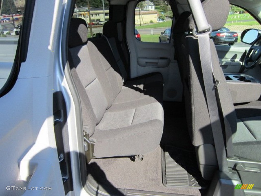 2011 Silverado 1500 Extended Cab - Sheer Silver Metallic / Dark Titanium photo #16