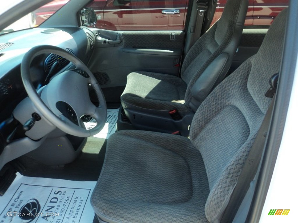 Mist Gray Interior 1999 Dodge Grand Caravan SE Photo #52962993