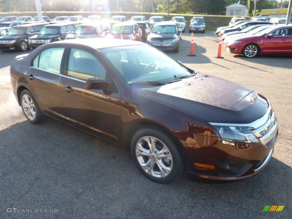 2012 Fusion SE - Cinnamon Metallic / Charcoal Black photo #6