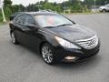 2011 Midnight Black Hyundai Sonata SE  photo #7