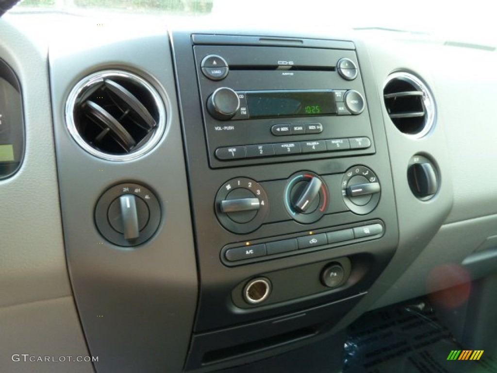 2005 F150 XLT SuperCrew 4x4 - Dark Shadow Grey Metallic / Medium Flint/Dark Flint Grey photo #9