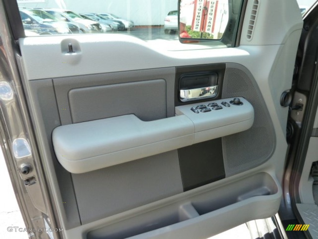2005 F150 XLT SuperCrew 4x4 - Dark Shadow Grey Metallic / Medium Flint/Dark Flint Grey photo #15