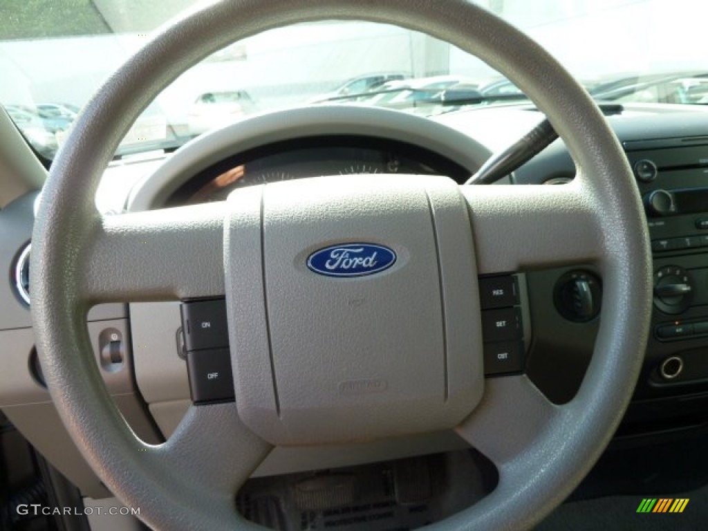 2005 F150 XLT SuperCrew 4x4 - Dark Shadow Grey Metallic / Medium Flint/Dark Flint Grey photo #18