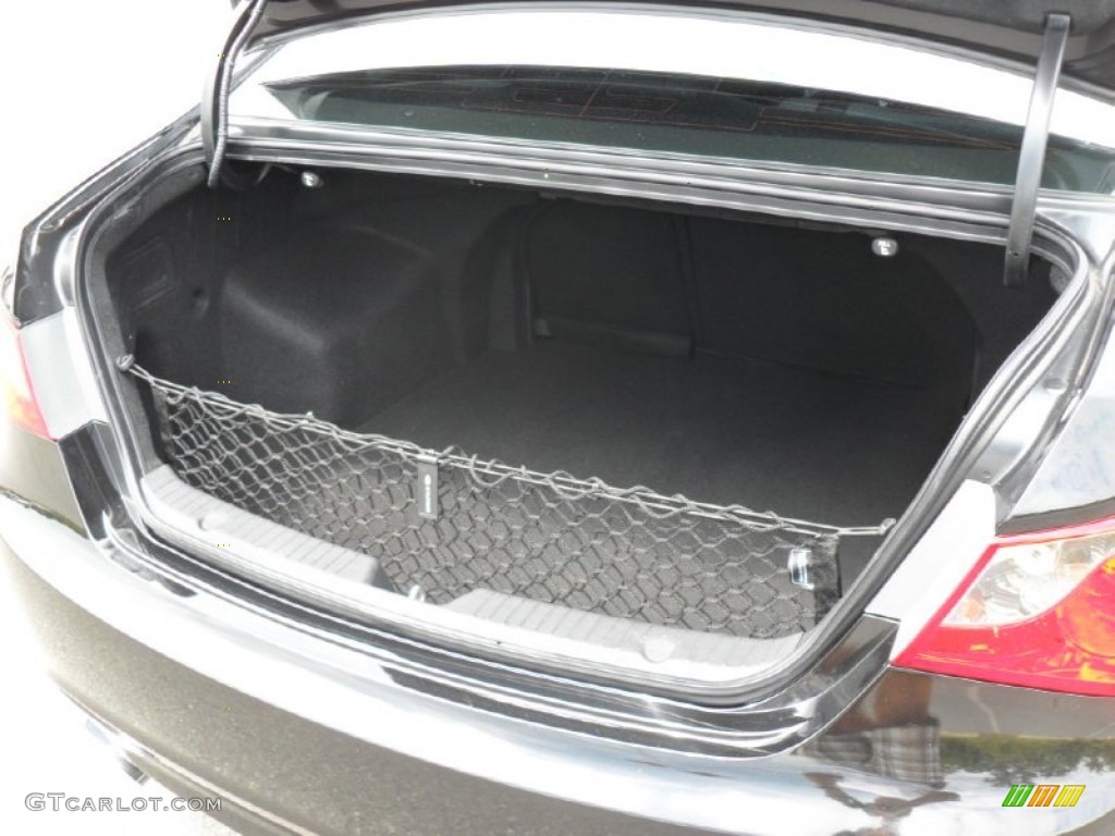 2011 Sonata SE - Midnight Black / Black photo #18