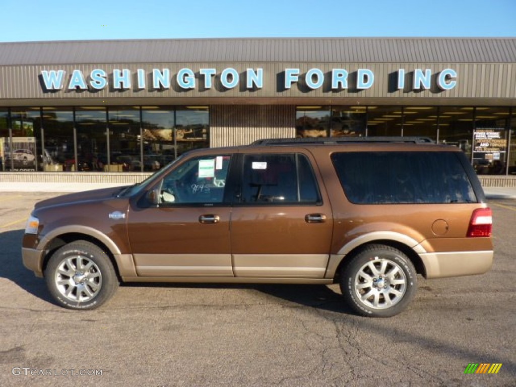 2011 Expedition EL King Ranch 4x4 - Golden Bronze Metallic / Chaparral Leather photo #1