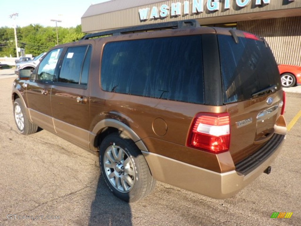2011 Expedition EL King Ranch 4x4 - Golden Bronze Metallic / Chaparral Leather photo #2