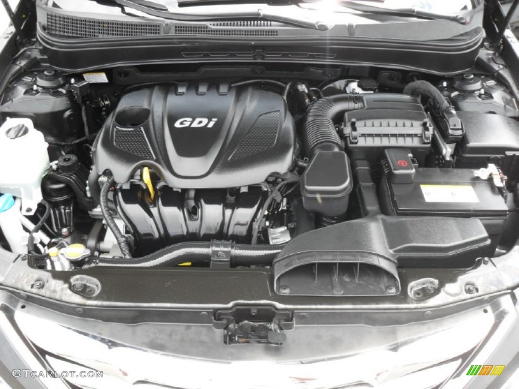 2011 Sonata SE - Midnight Black / Black photo #24