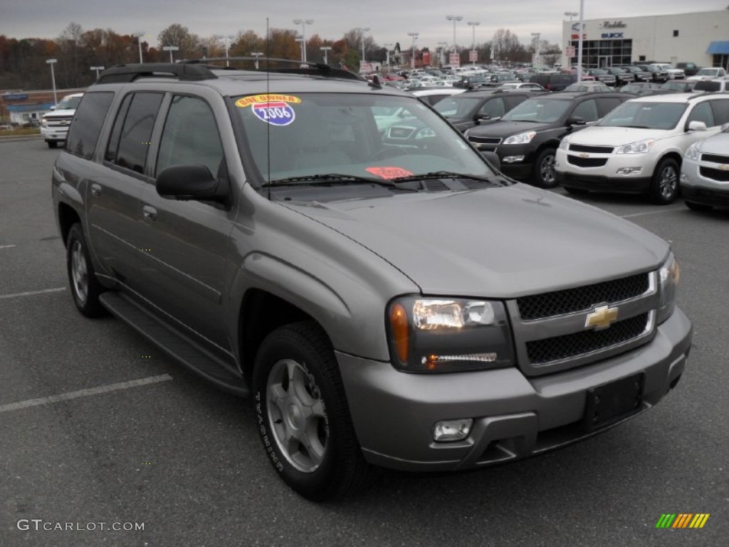 Graystone Metallic 2006 Chevrolet TrailBlazer EXT LT 4x4 Exterior Photo #52964880