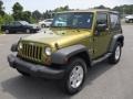 2008 Rescue Green Metallic Jeep Wrangler X 4x4  photo #1