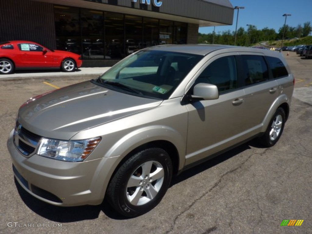 Light Sandstone Metallic 2009 Dodge Journey SXT Exterior Photo #52966464