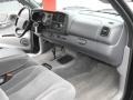 Mist Gray 2000 Dodge Dakota Sport Extended Cab 4x4 Dashboard