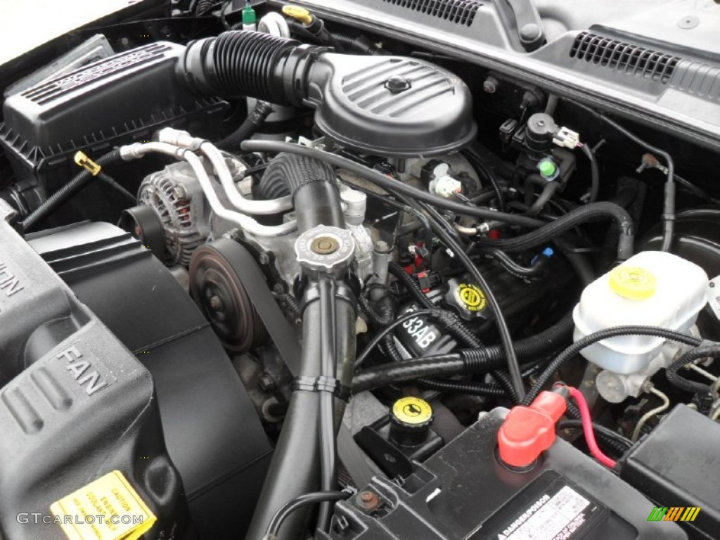 2000 Dodge Dakota Sport Extended Cab 4x4 3.9 Liter OHV 12-Valve V6 Engine Photo #52966500