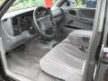 Mist Gray 2000 Dodge Dakota Sport Extended Cab 4x4 Interior Color