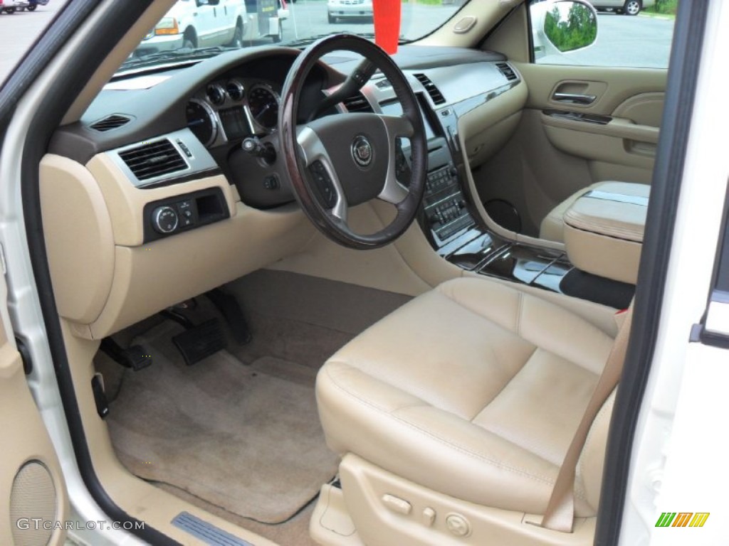 Cashmere/Cocoa Interior 2010 Cadillac Escalade ESV Luxury AWD Photo #52966797