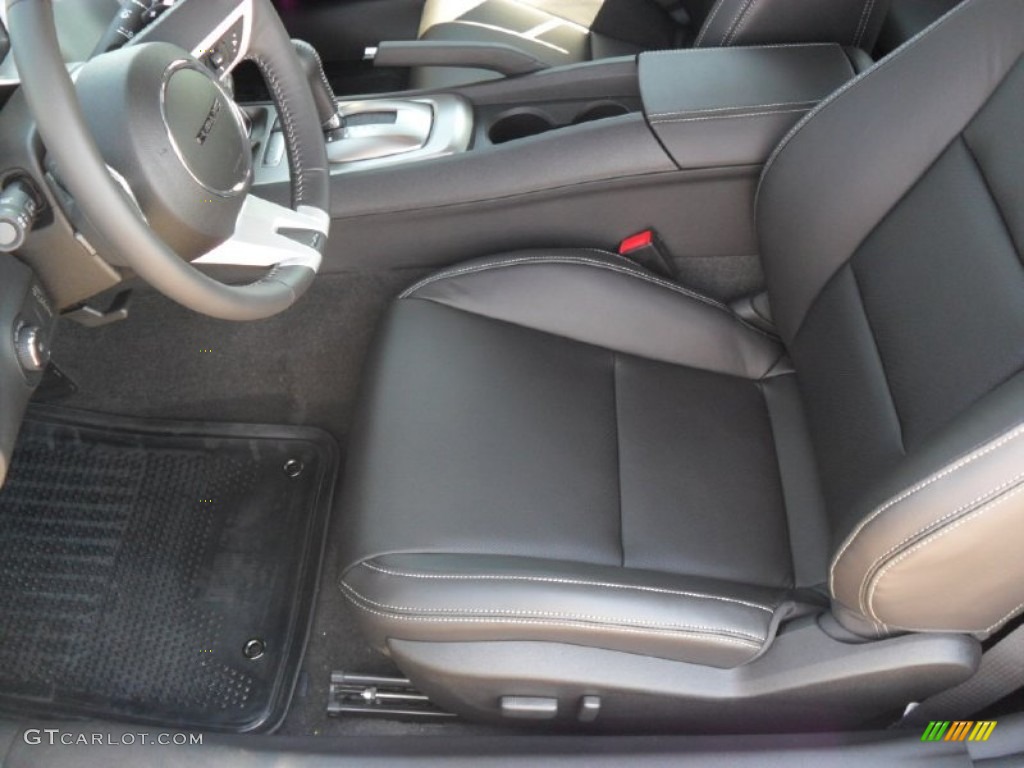 Black Interior 2011 Chevrolet Camaro SS Coupe Photo #52966887