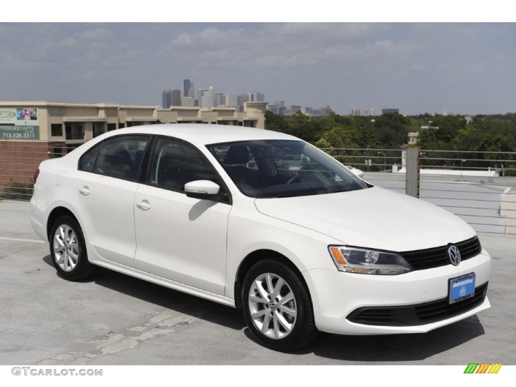 Candy White Volkswagen Jetta