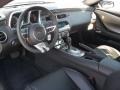 Black 2011 Chevrolet Camaro SS Coupe Interior Color