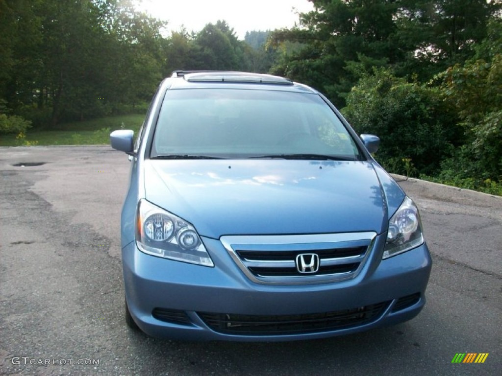 2007 Odyssey EX-L - Ocean Mist Metallic / Gray photo #5