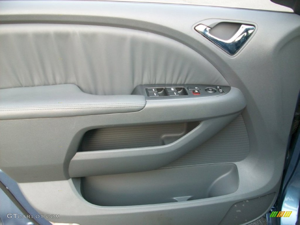 2007 Odyssey EX-L - Ocean Mist Metallic / Gray photo #12