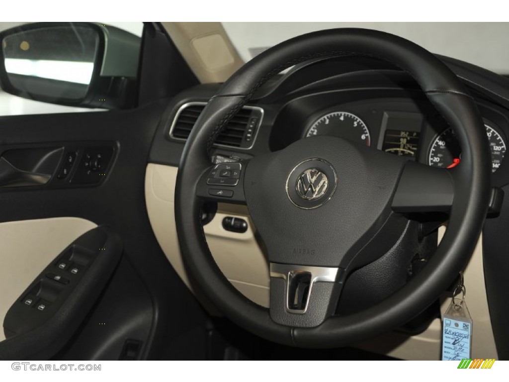 2011 Jetta SE Sedan - Reflex Silver Metallic / Titan Black photo #27