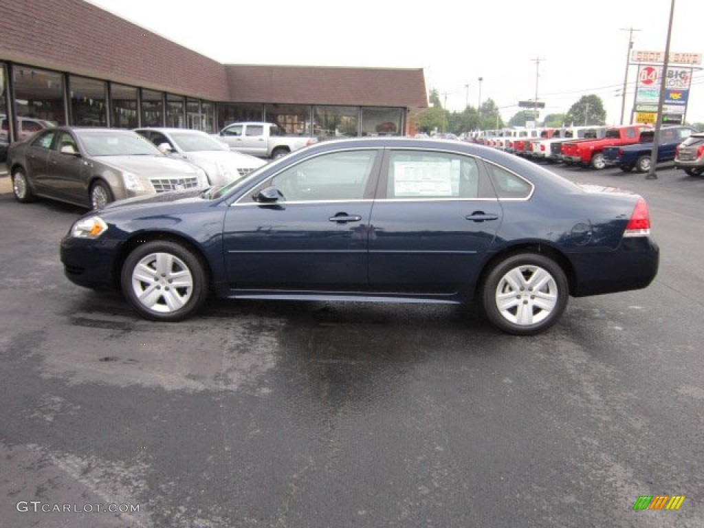 2011 Impala LS - Imperial Blue Metallic / Ebony photo #4