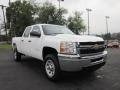 Summit White 2011 Chevrolet Silverado 2500HD Crew Cab 4x4
