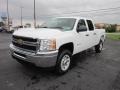 2011 Summit White Chevrolet Silverado 2500HD Crew Cab 4x4  photo #3