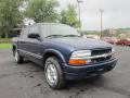 Indigo Blue Metallic - S10 LS Crew Cab 4x4 Photo No. 1