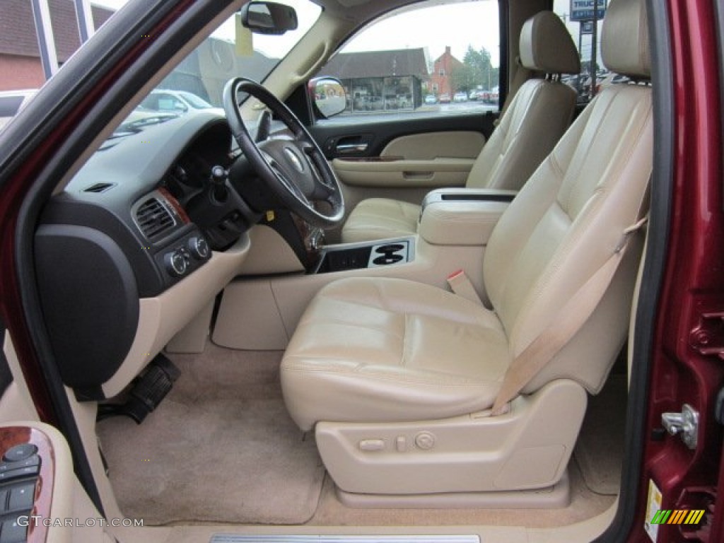 Light Cashmere/Ebony Interior 2007 Chevrolet Tahoe LT 4x4 Photo #52969774
