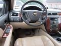 Light Cashmere/Ebony 2007 Chevrolet Tahoe LT 4x4 Steering Wheel