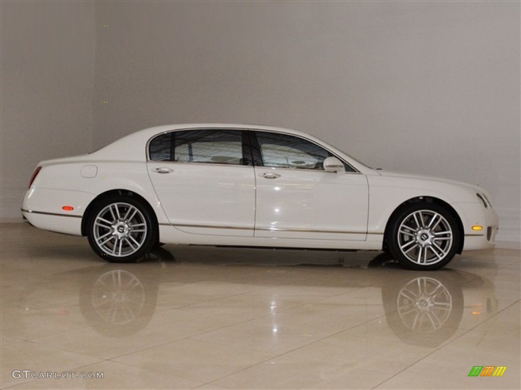 Glacier White 2012 Bentley Continental Flying Spur Standard Continental Flying Spur Model Exterior Photo #52970773
