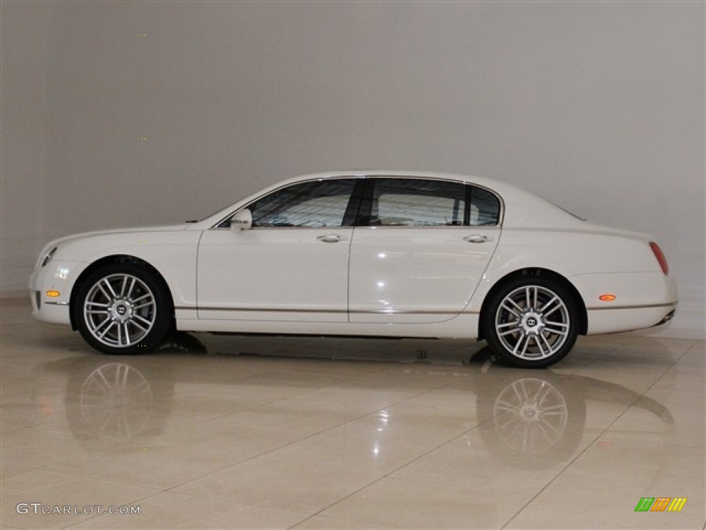 Glacier White 2012 Bentley Continental Flying Spur Standard Continental Flying Spur Model Exterior Photo #52970776