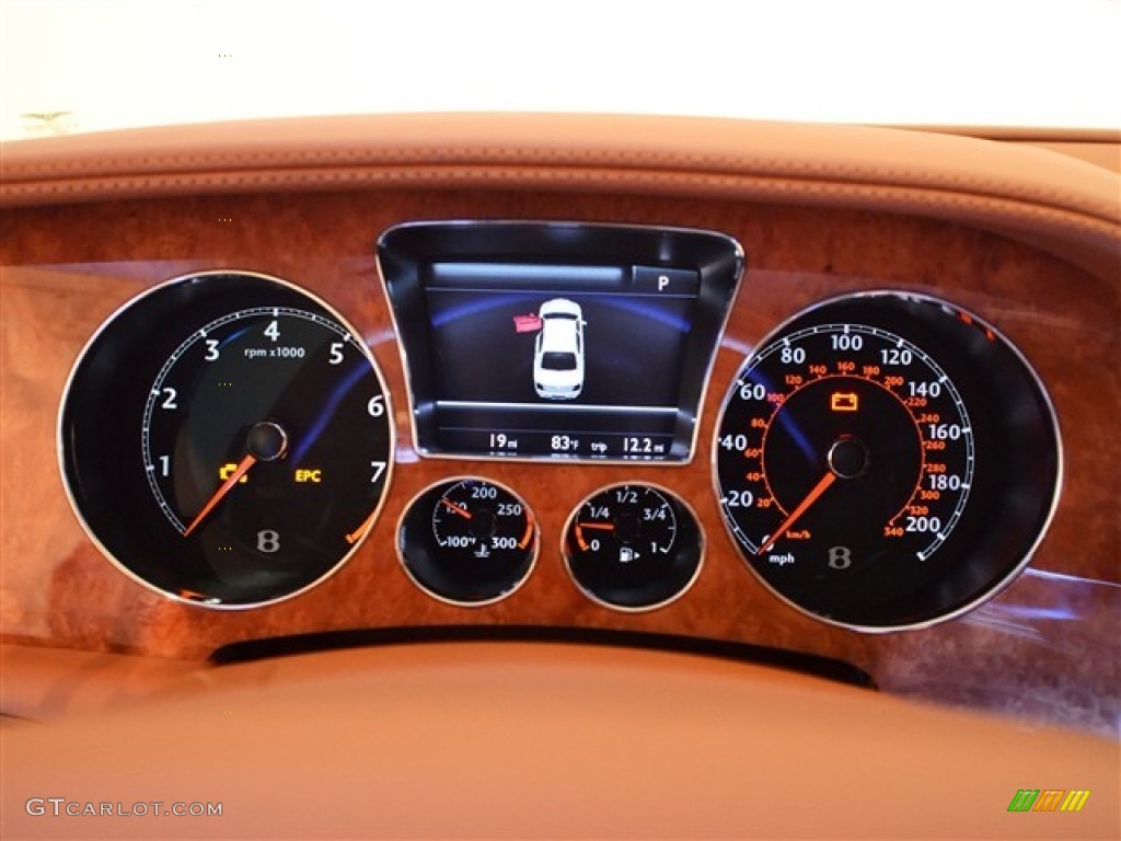 2012 Bentley Continental Flying Spur Standard Continental Flying Spur Model Gauges Photo #52970782