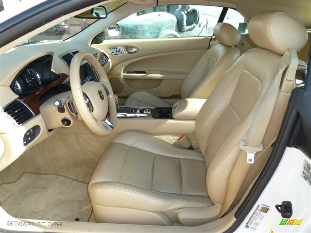 Caramel Interior 2008 Jaguar XK XKR Convertible Photo #52970887