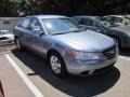 2009 Medium Silver Blue Hyundai Sonata GLS  photo #1