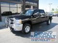 2009 Black Chevrolet Silverado 2500HD LTZ Crew Cab 4x4  photo #1