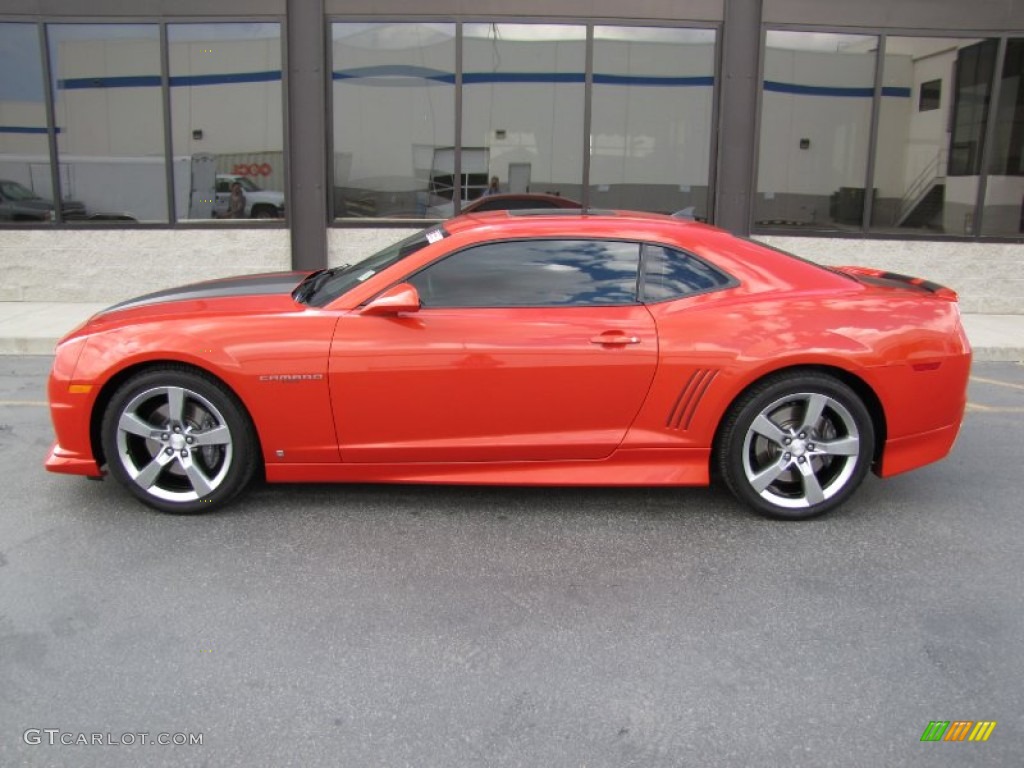 Inferno Orange Metallic 2010 Chevrolet Camaro SS/RS Coupe ...