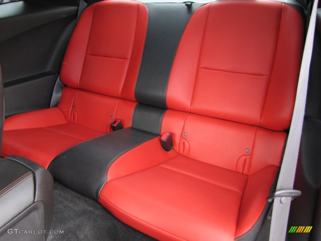 Black/Inferno Orange Interior 2010 Chevrolet Camaro SS/RS Coupe Photo #52972888