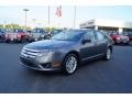 2012 Sterling Grey Metallic Ford Fusion SEL V6  photo #6