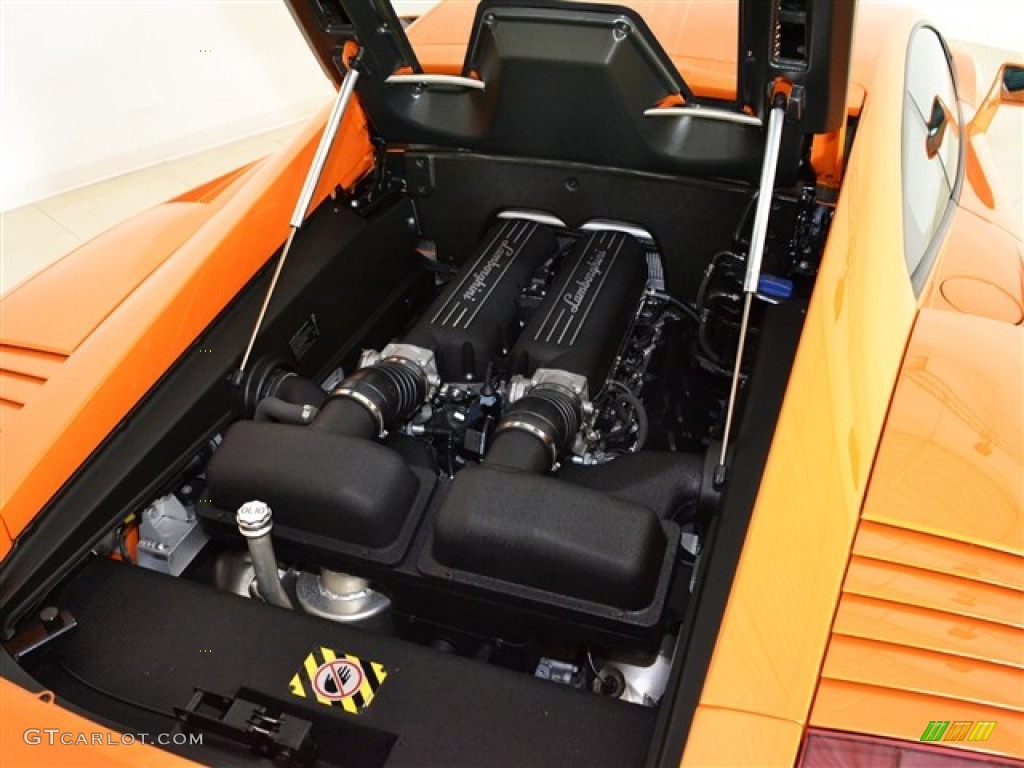 2008 Lamborghini Gallardo Coupe Engine Photos