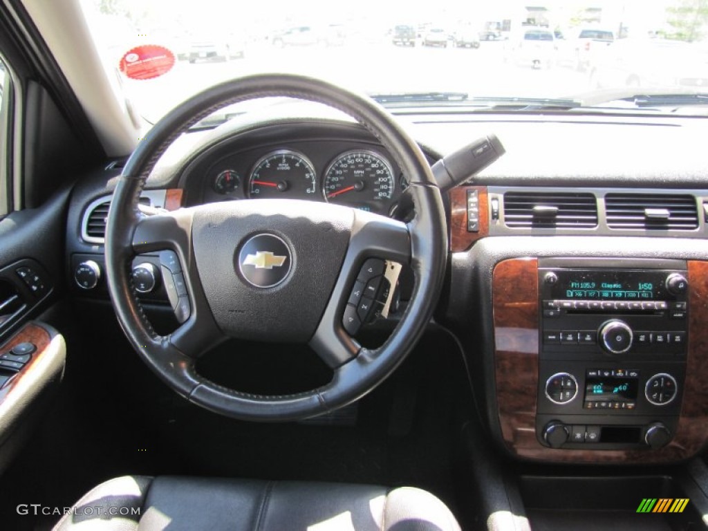 2008 Silverado 1500 LTZ Crew Cab 4x4 - Black / Ebony photo #4