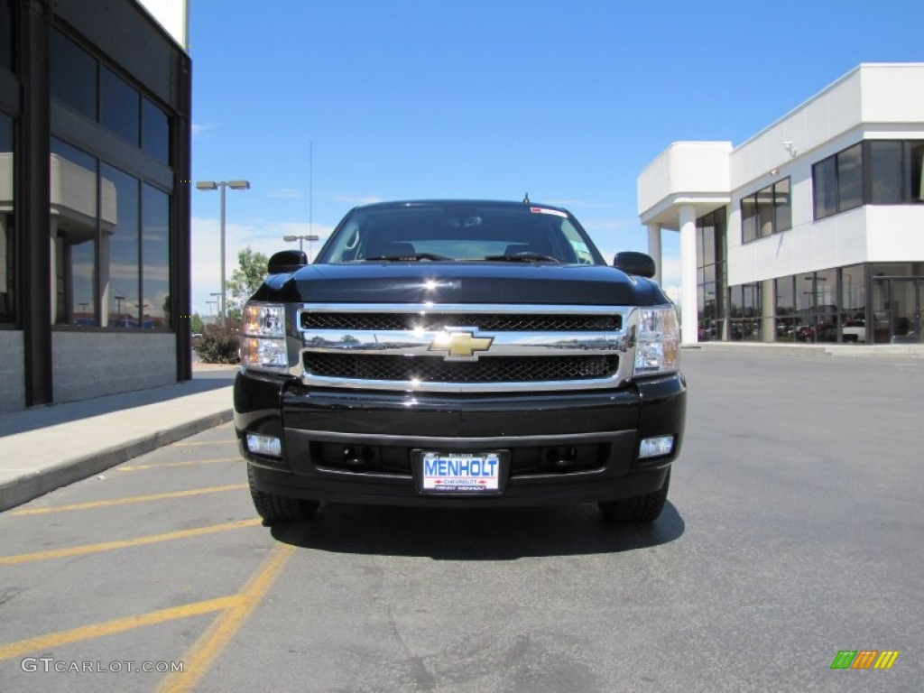 2008 Silverado 1500 LTZ Crew Cab 4x4 - Black / Ebony photo #32