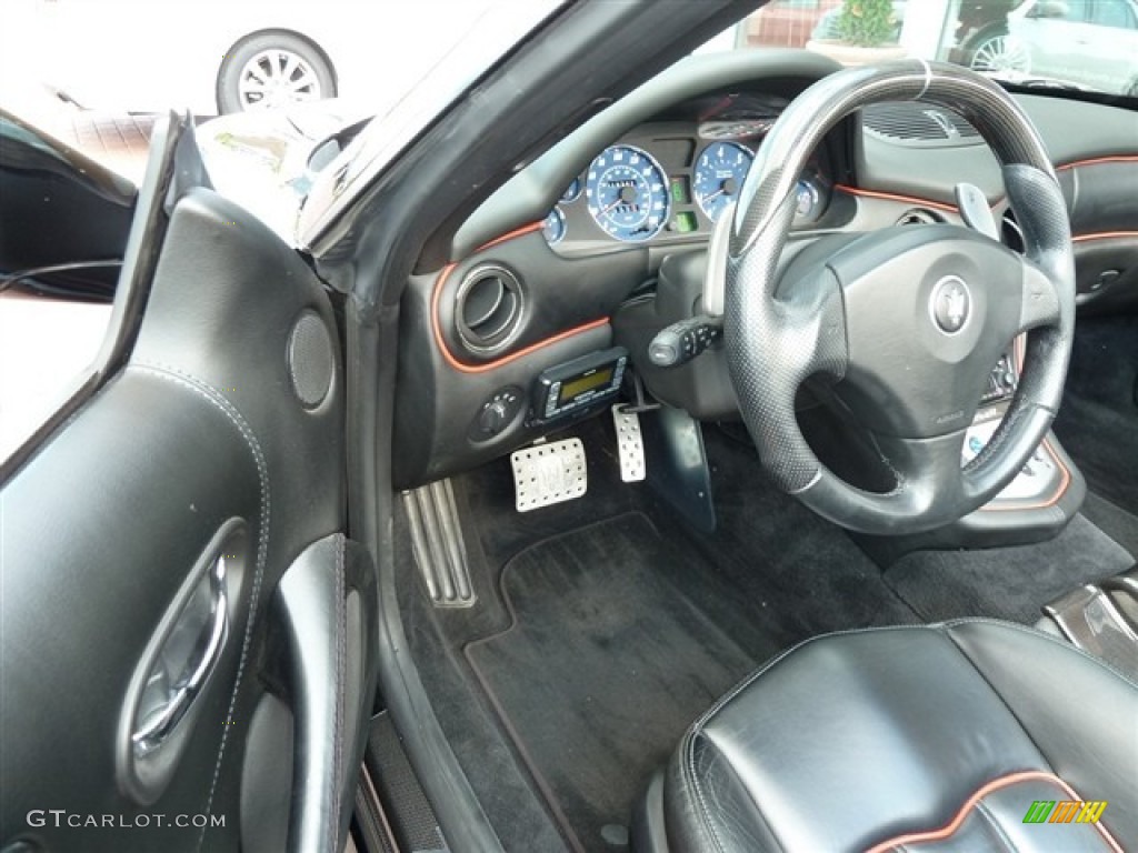 Black Interior 2006 Maserati GranSport Spyder Photo #52974295