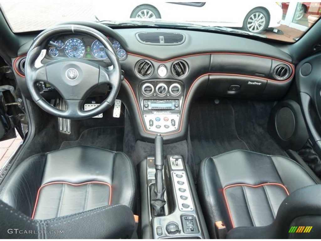 Black Interior 2006 Maserati GranSport Spyder Photo #52974331