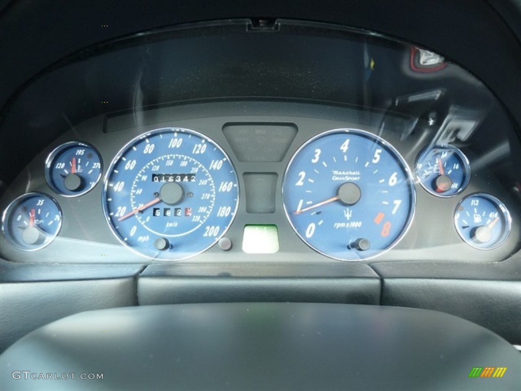 2006 Maserati GranSport Spyder Gauges Photo #52974349